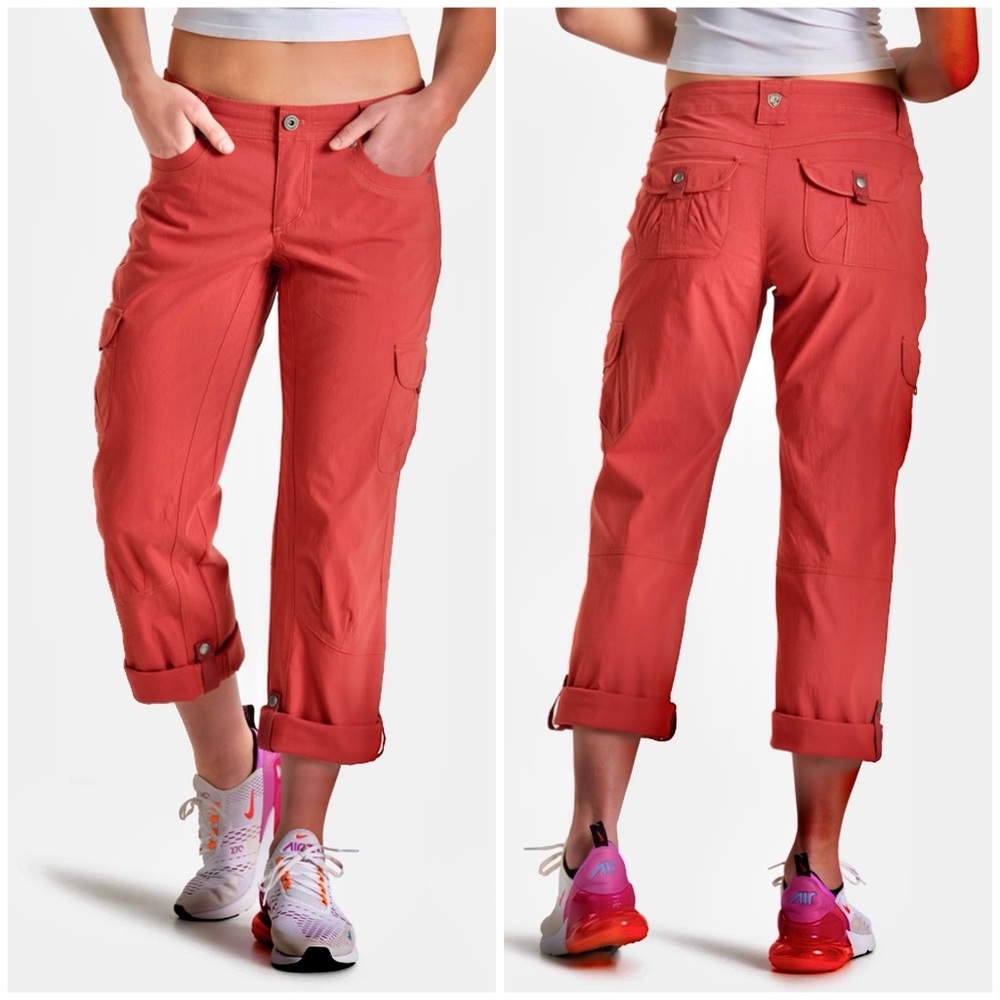 Kuhl Splash Roll-Up Convertible Hiking Pants Sz 4 Reg